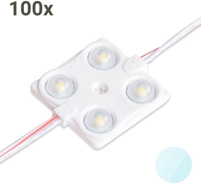 LED Modul 6500K 1,44W 160° 12V IP68 (100 Stück VPE)