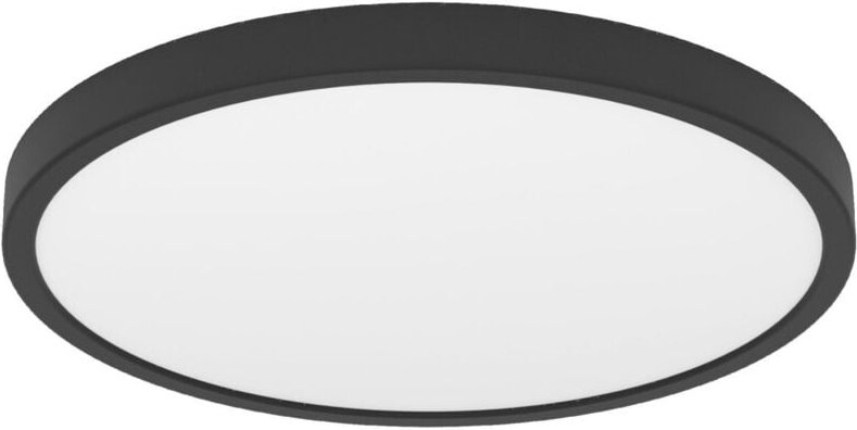 Eglo LED Deckenleuchte Fueva 6 schwarz Ø 39 x 3 cm warmweiß-kaltweiß