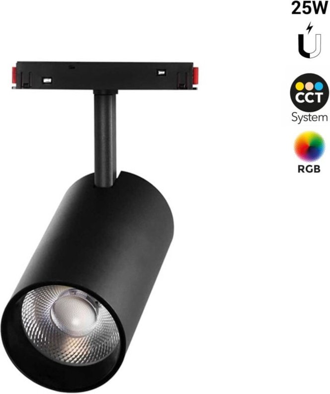 Rgb cct Strahler Magnet Schienensystem 48V 25W MiLight