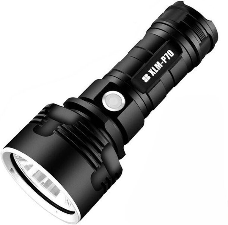 Thumbnail - Lablanc - p70-Taschenlampe, 30.000–100.000 Lumen, ultrahelle, wasserdichte Hochleistungs-LED-Taschenlampe, leistungsstär...