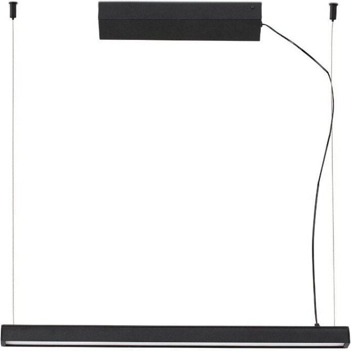 Hängelampe schwarz mit Oberflächenrosette vico 61101