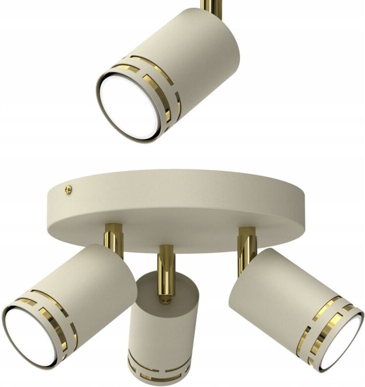 Cashmere Deckenleuchte, verstellbar, LED, GU10, Polish, Spotlampe, Reflektor