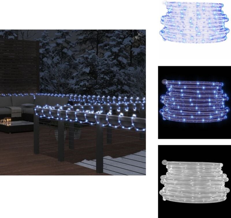 Lichtschlauch 480 LEDs Kaltweiß 20 m PVC - Weihnachtsbeleuchtung - Lichterketten - LED-Beleuchtung - Innenbeleuchtung - ...