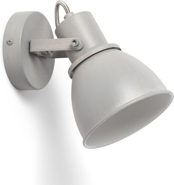 Wandleuchte Aluminium Ausrichtbar 1 Strahler Emery Grau