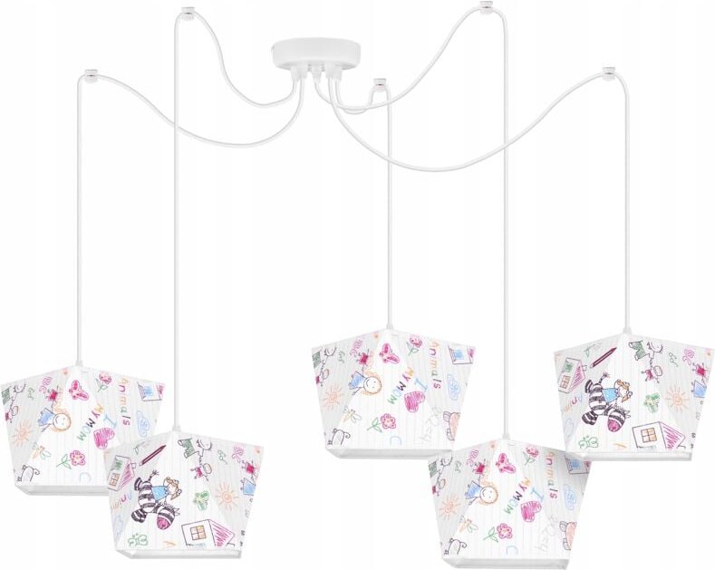 Deckenhängelampe Loft Kronleuchter Spinne Lampenschirm