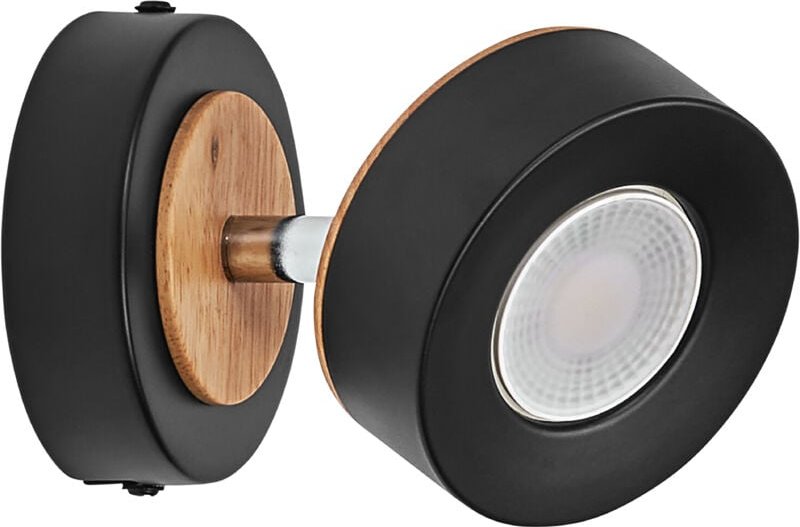 Ledvance - decor spot pluto, 4,8W, 300lm, schwarz, Spotleuchte, verstellbare Köpfe, vielseitig anwendbar, Innenraumspot,...