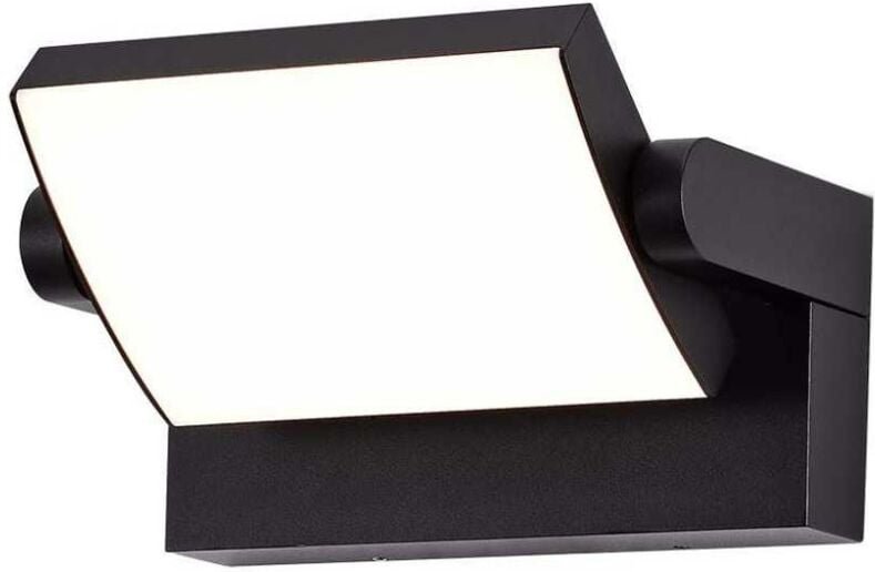 V-tac - Drehbare LED-Wandleuchten - IP65 - Schwarz - 17W - 2520 Lumen - 3000K