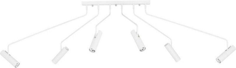 Spot Deckenlampe weiß 6-flmg.