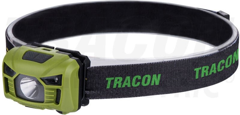 Tracon 120lm 1200mAh Bewegungssensor-Stirnlampe