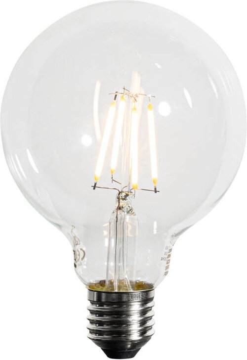 E27 3-Stufen-dimmbare LED-Glühbirne G95 4W 450lm 2700K