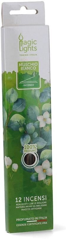 EDM - Räucherstäbchen 12 Einheiten weißer Moschus
