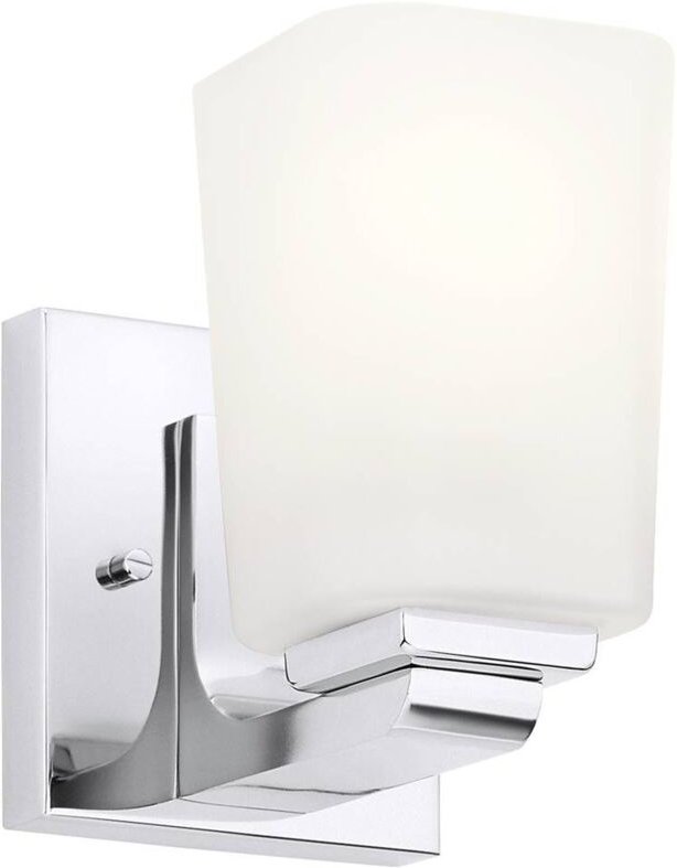 Elstead Kichler Roehm Badezimmer-Wandleuchte Chrom poliert, IP44