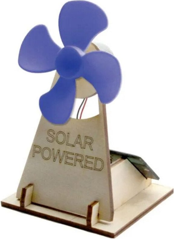 Sol-expert Bausatz, Solar Lüfter, Holz-Bausatz