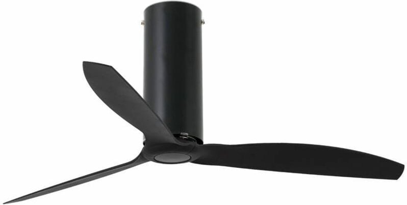 Energiespar Deckenventilator Tube Schwarz