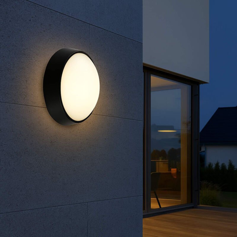 Thumbnail - Runde LED-Außen-Deckenleuchte - 20W - CCT - 1800lm - IP65