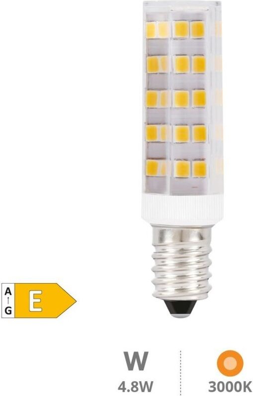 LED-Röhrenlampe 4,8W E14 3000K