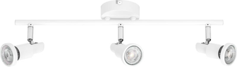Ledvance - led spot GU10 3 x 3,4W, 690lm, weiß, 2.700K Farbtemperatur, warmweiße Lichtfarbe, zeitloses Design, austausch...