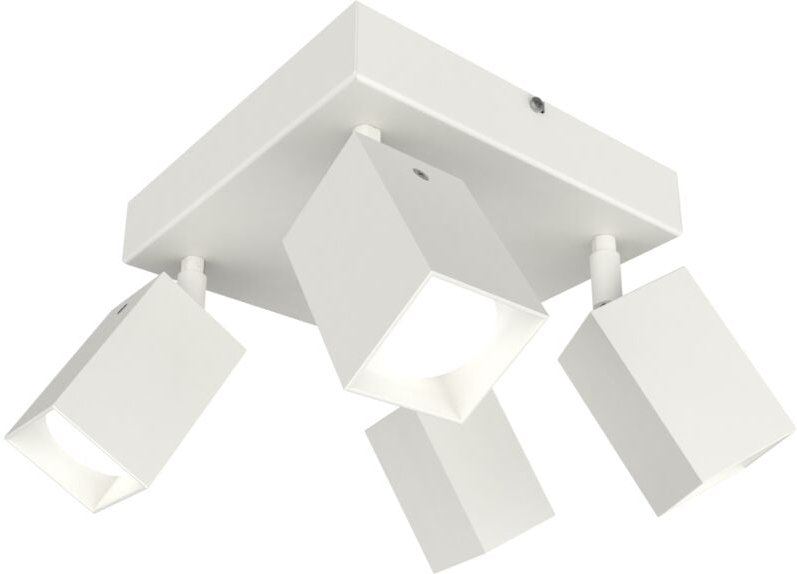 Brick plafoniera X4 monocolore opaco