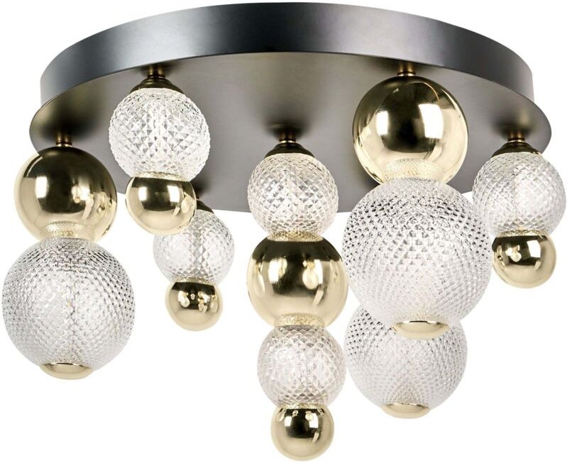 Thumbnail - LED Deckenlampe SORA Glas Gold