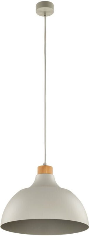 TK Cap Kuppel-Pendelleuchte Beige 1xE27