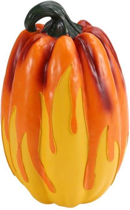 Flammenbeleuchtete Kürbis-Halloween-Lichterdekorationen