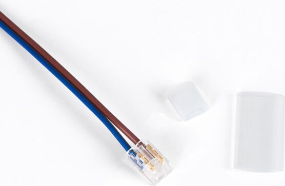 Startstecker + Endkappe für LED-Streifen - 6,5mm - IP44