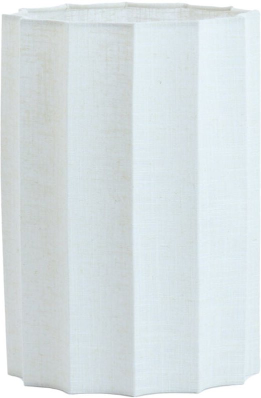 Light & Living - lampenschirm - Disli - weiß - textil - Ø 24cm -