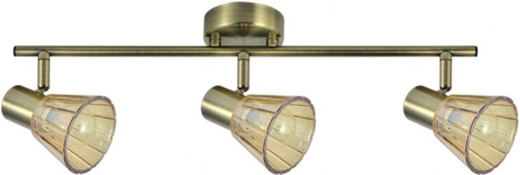 Fabrilamp - akunadecor Cooper 3xe14 Leder 16x48,5x48,5x8,5 Cm