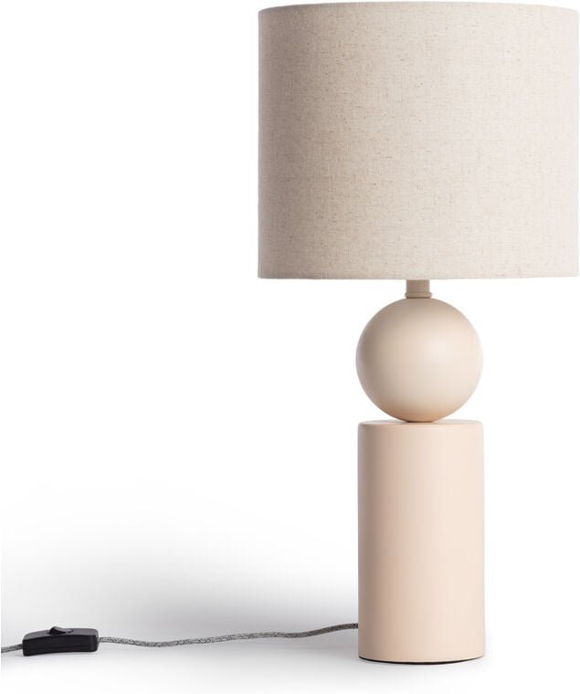 Tischlampe Keramik Rahma Beige