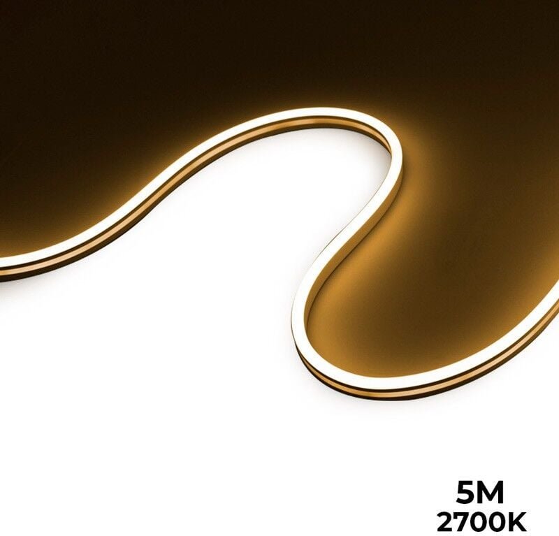 Flexibler LED Neon Schlauch 24 V DC - 6x13 mm - 5 m -