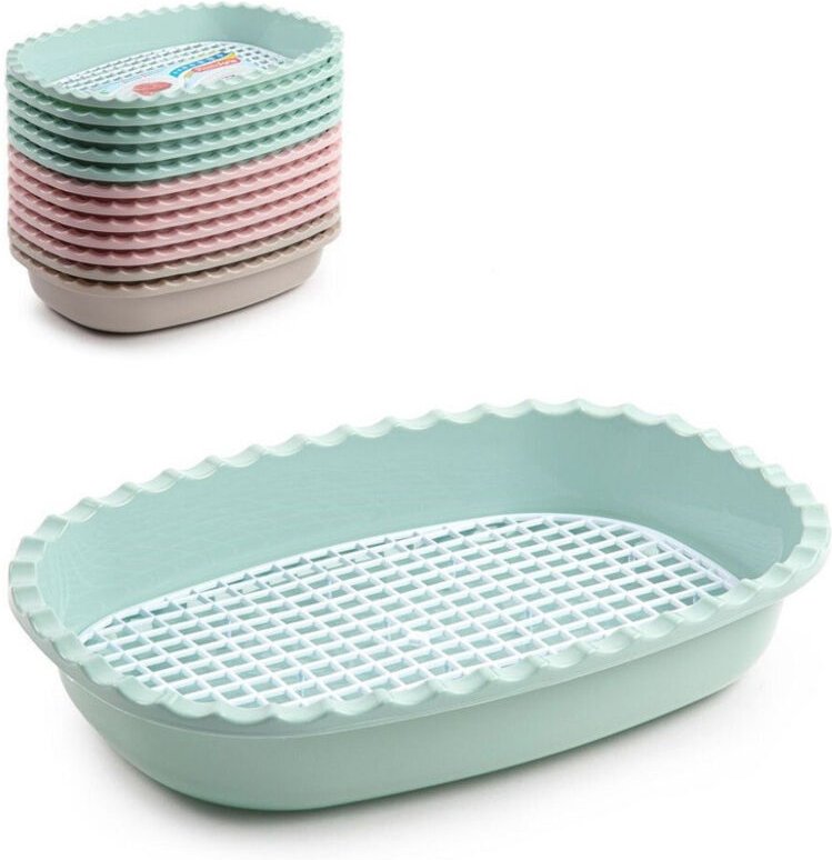 Trade Shop Traesio - Trade Shop - vassoio defrost profondo ovale in plastics für disposaling cibi 115001A -