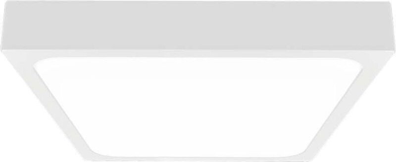 Quadratische LED-Lichtkuppeln mit Sensor - 225mm - IP44 - Weiß - 18W - 1800 Lumen - 4000K