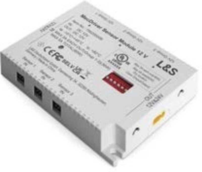 L&S Mec Modul Schalten 3x IN 6xAus + Funk Mono+Emotion 12 V weiß