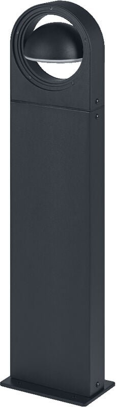 Smart+ Outdoor WiFi-Wegeleuchte 6,7W, 420lm, grau, regulierbares Weißlicht, dimmbar, mit ausrichtbarem Leuchtenkopf, ste...