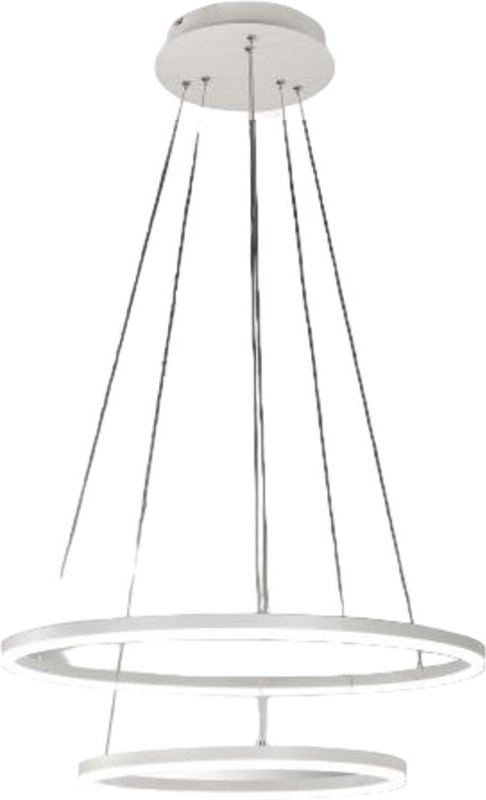 Thumbnail - Fabas Luce Lighting - giotto LED-Pendelleuchter 52W weiß 3508-45-102 Fabas Luce