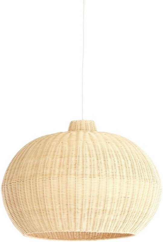 Light & Living - hängeleuchte - Melzor - natürlich - rattan - Ø