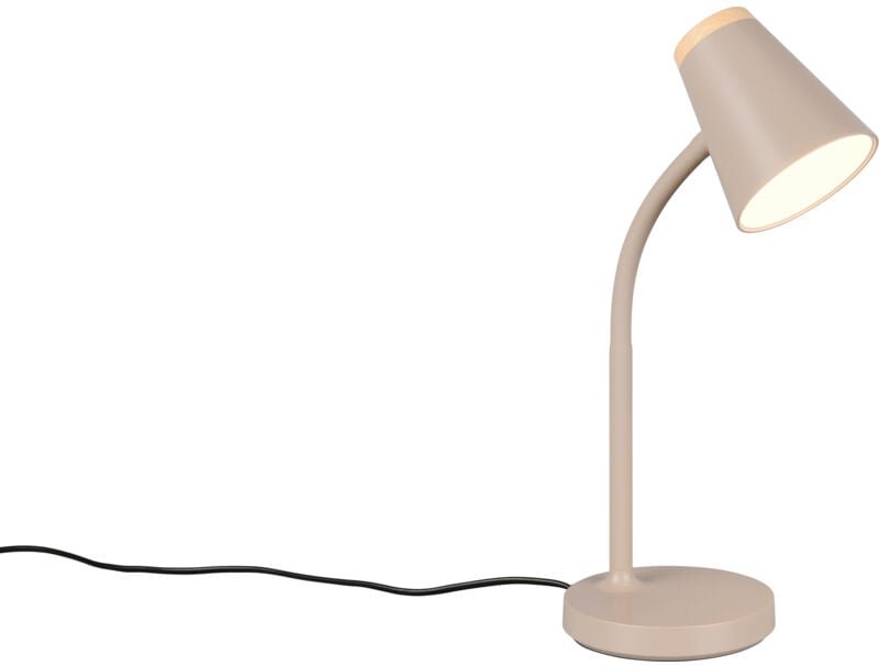 LED-Tischleuchte pongo, R55831143, 4,5W, 500lm, 3000K, beige - Reality
