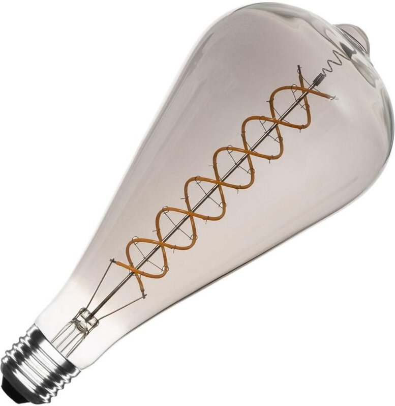 LED-Glühbirne Filament E27 8W 800 lm ST115 Smoky No Flicker 2200K Superwarm