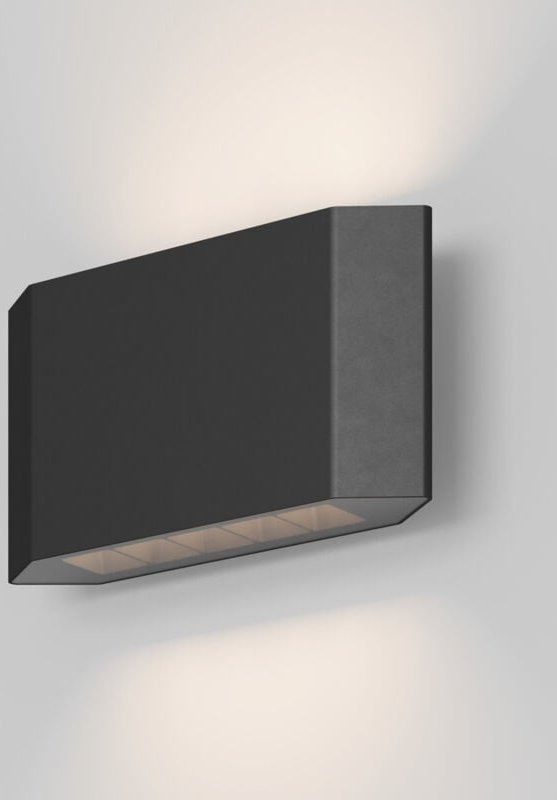 Thumbnail - Maytoni Pull Outdoor Up Down Wandleuchte Graphit 3000K 400lm IP54