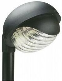 Webmarketpoint - Schwarzer Thermoplast-Kopfständer mit bedrucktem Glasdiffusor - 60mm x 155mm - 230V Stromversorgung - M...