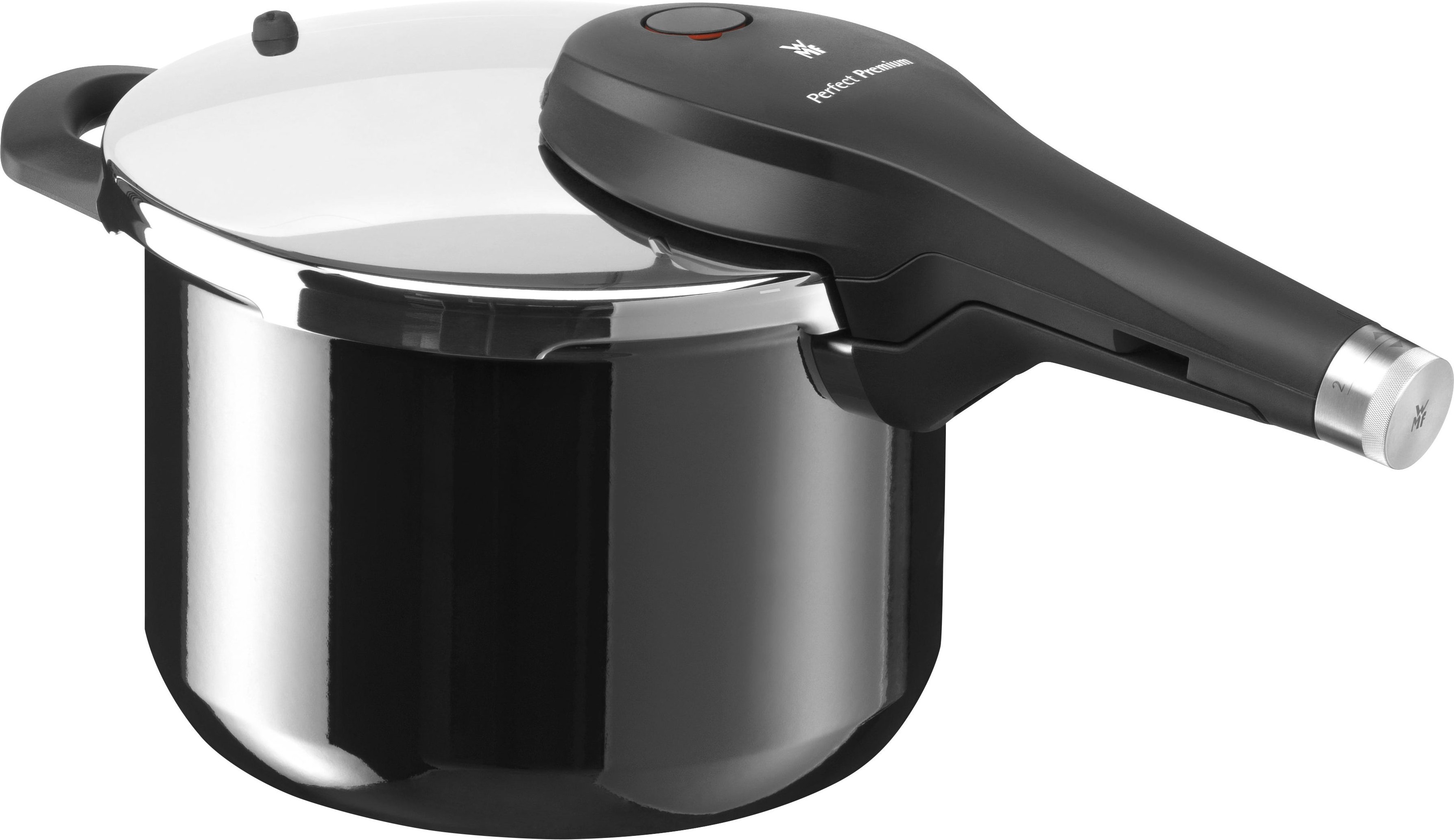 Fusiontec Perfect Premium Schnellkochtopf, 22 cm, 6,5 Liter, Black