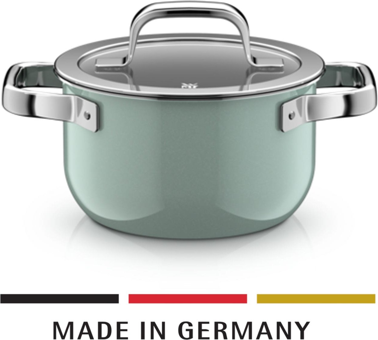 Fusiontec Mineral Pro, Kochtopf mit Deckel, 16 cm, Eucalyptus Haze