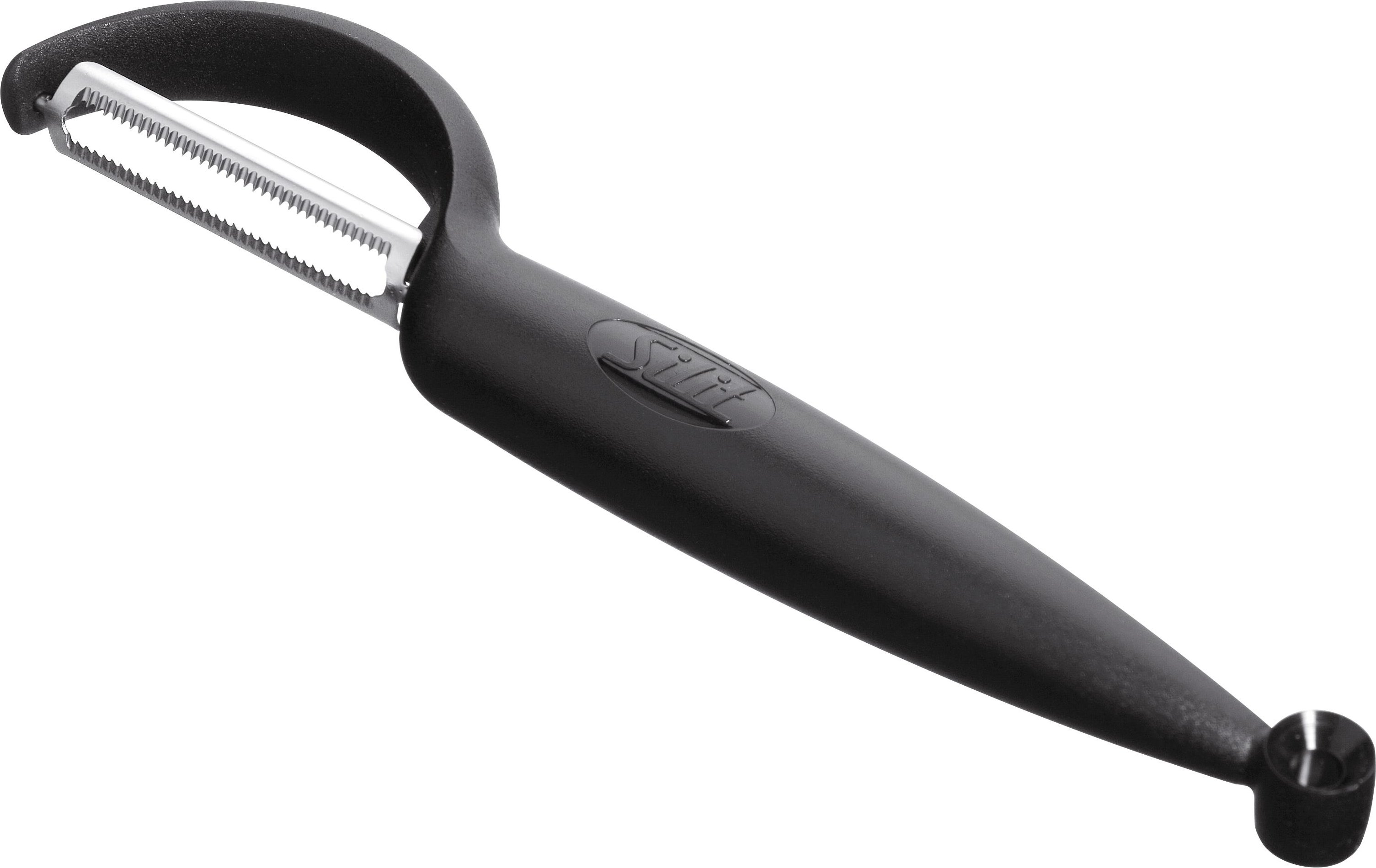 Silit Pelaro Tomaten- und Gemüseschäler, schwarz