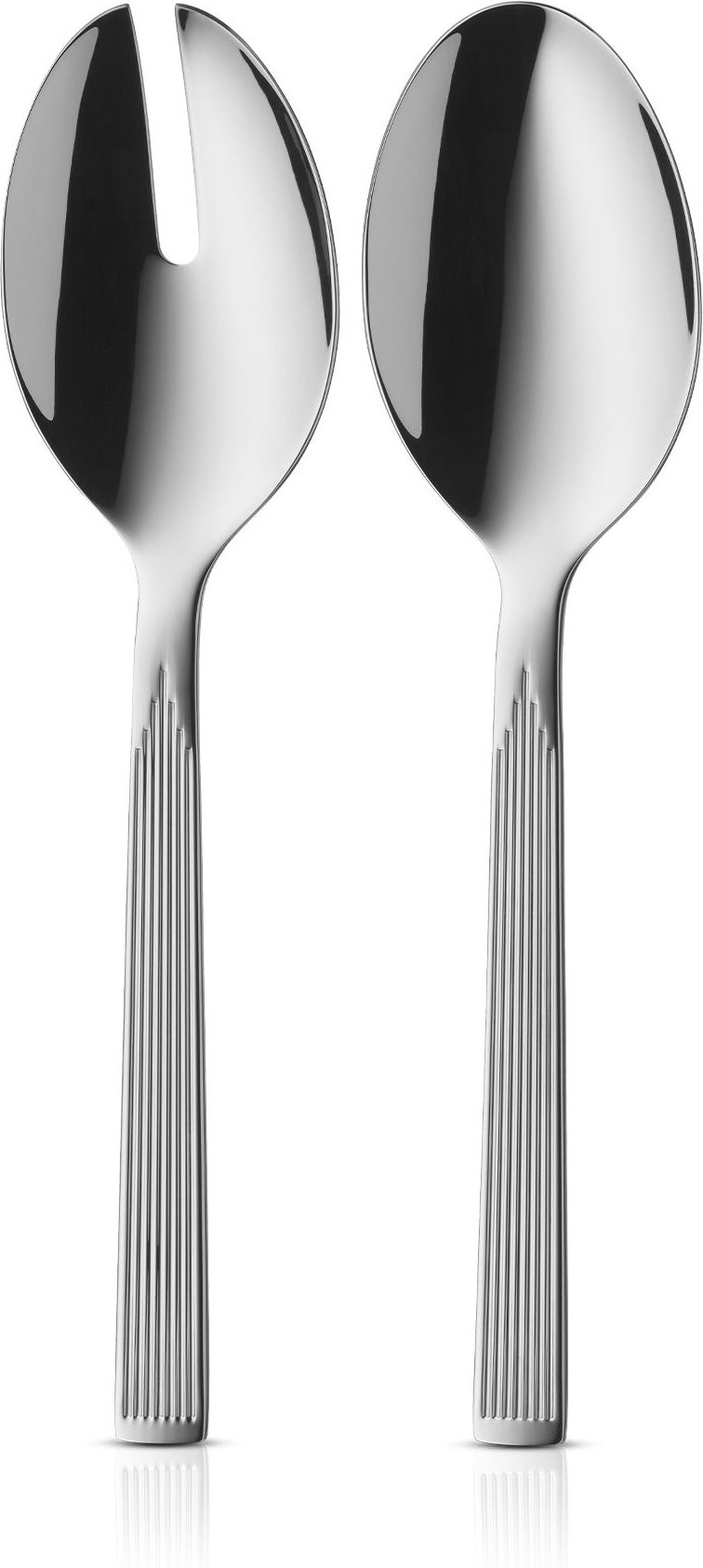 Art Deco Salatbesteck, 2-teilig