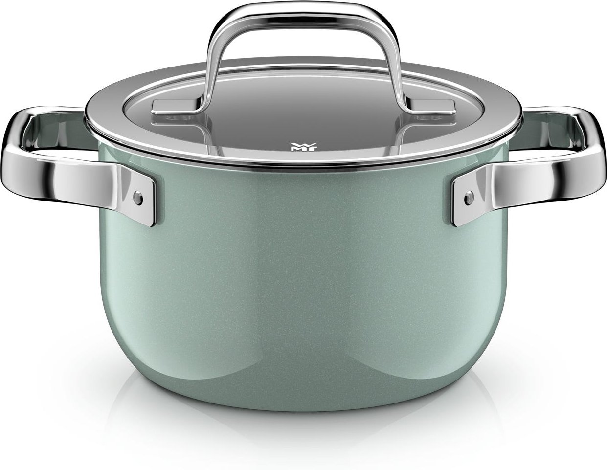 Fusiontec Mineral Pro, Kochtopf mit Deckel, 16 cm, Eucalyptus Haze