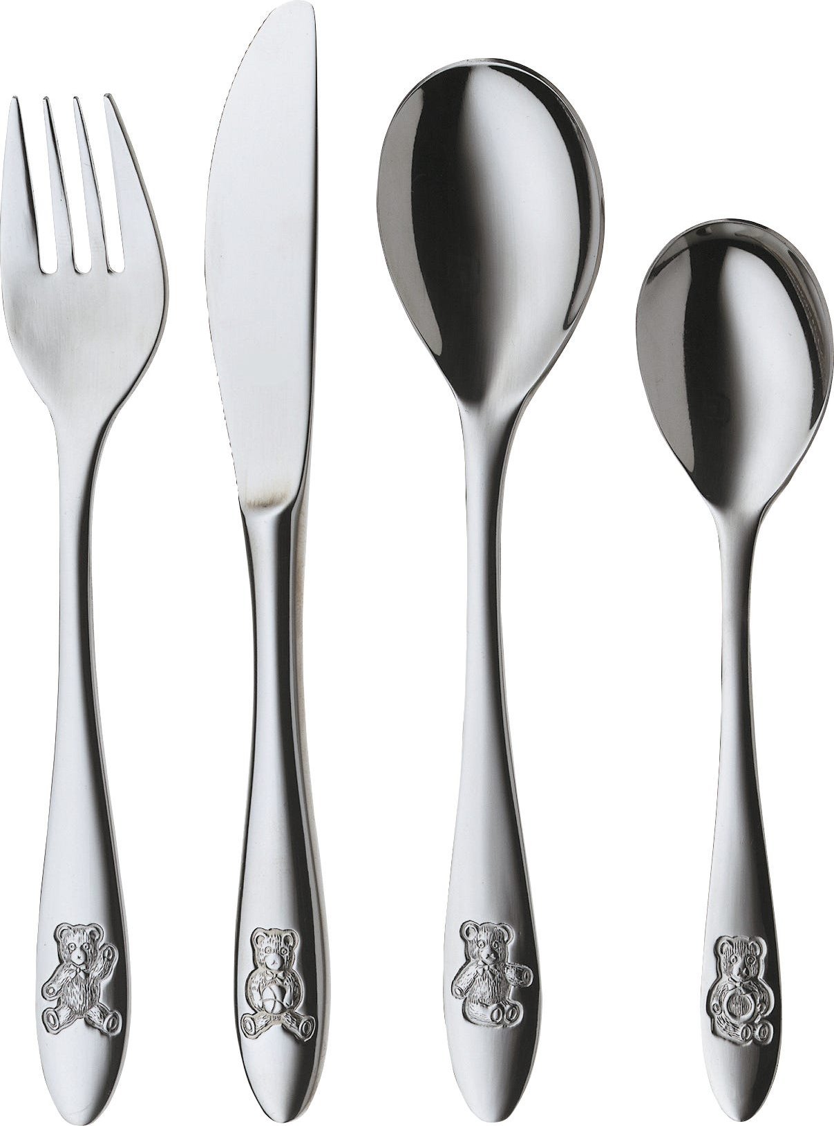 Silit Pezzy Kids Kinderbesteck-Set, 4-teilig