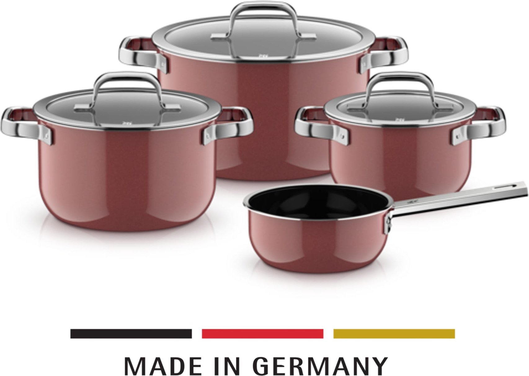 Thumbnail - Fusiontec Mineral Pro, Topf-Set, 4-teilig, Rose Quartz