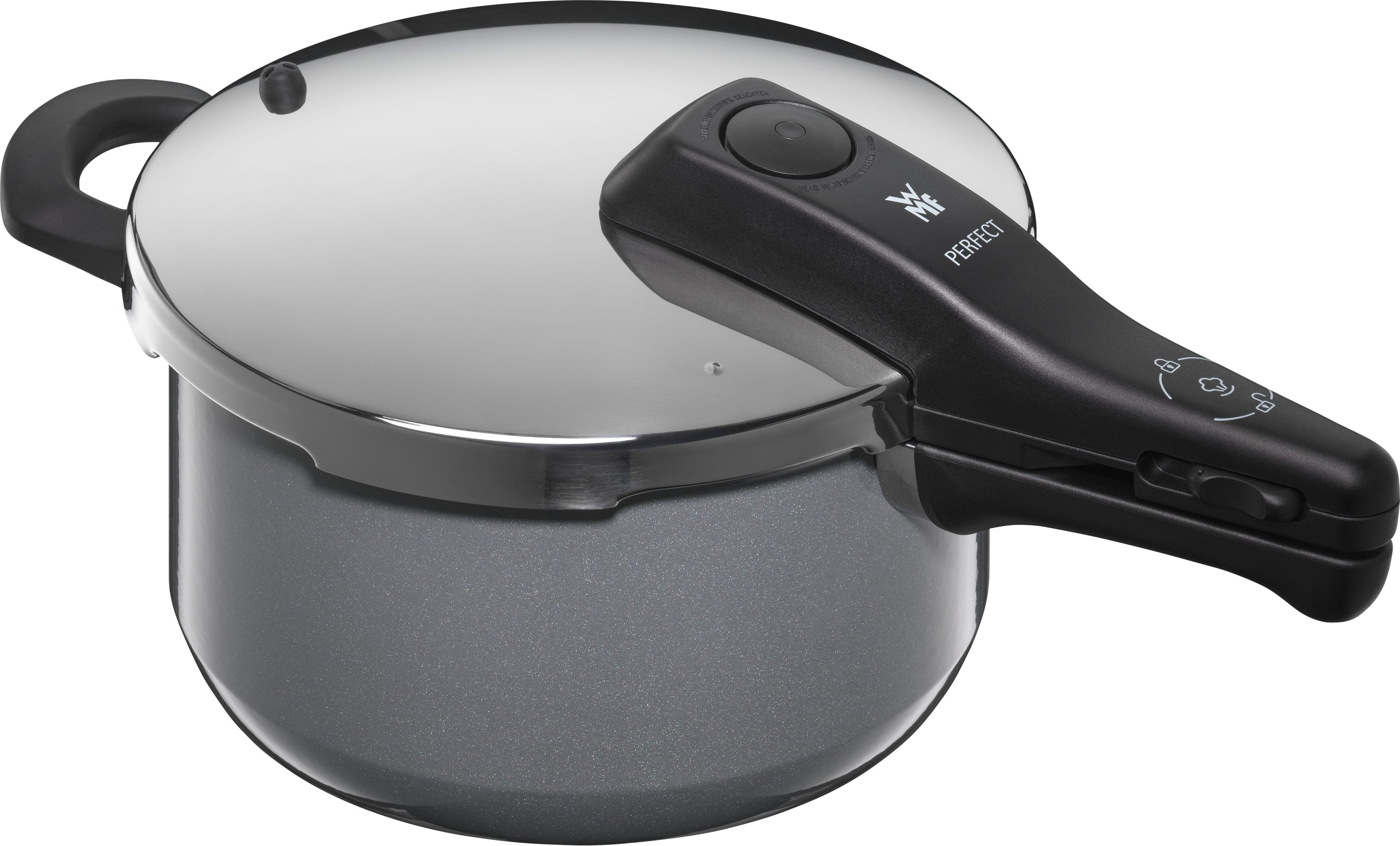 Fusiontec Perfect Schnellkochtopf, 22 cm, 4,5 l Platinum