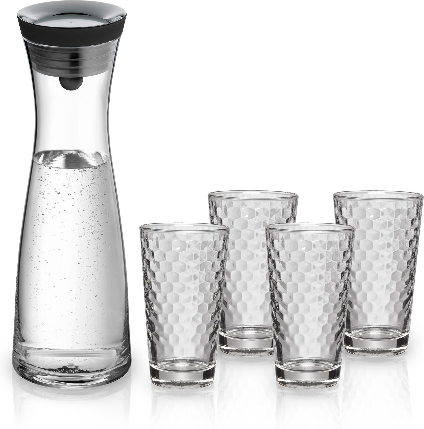 Basic Set Wasserkaraffe mit 4 Gläsern