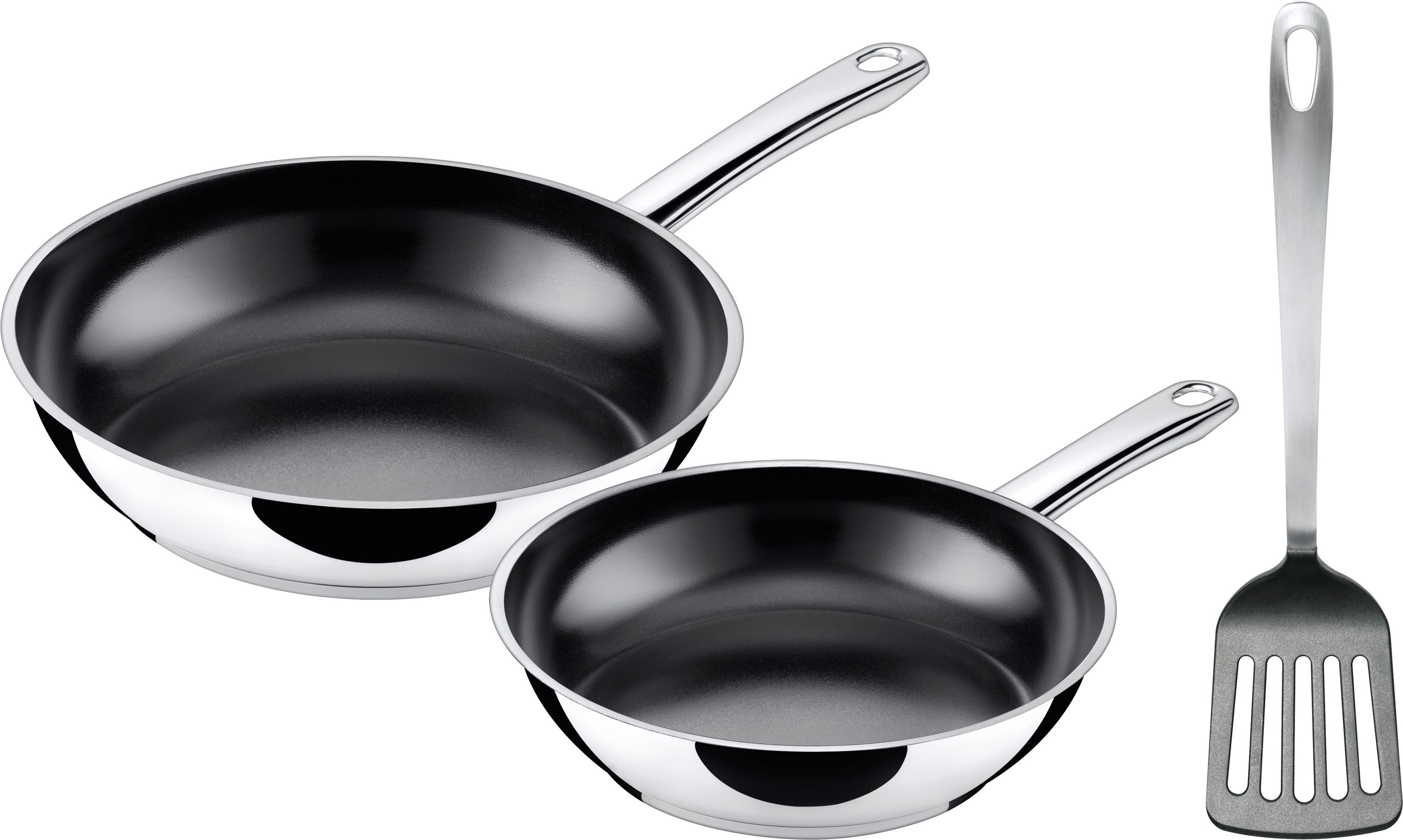 Silit Talis Pfannen-Set mit Pfannenwender, 20 & 24 cm